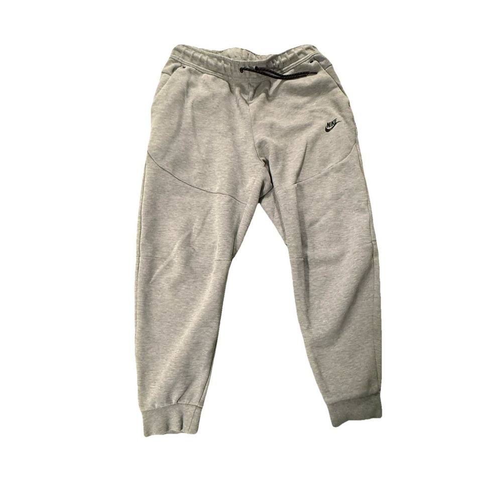Nike Tech Fleece Joggers Dark Grey Heather/Black , Men's Size L